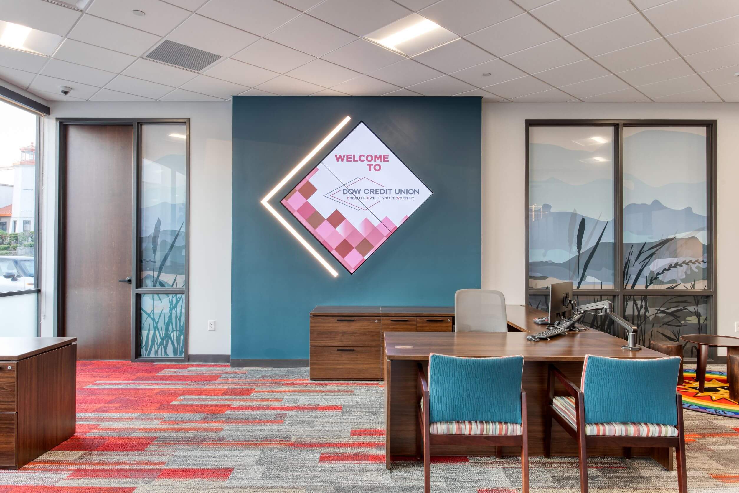 Branded digital display